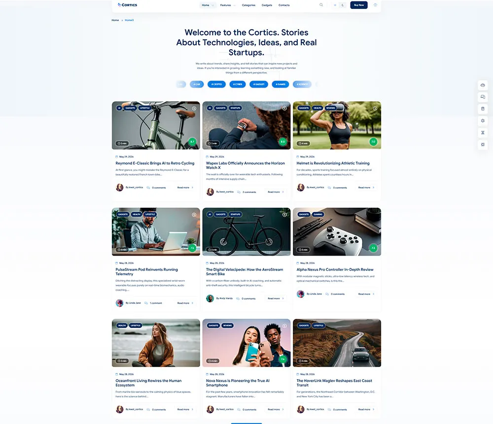 Pilihan theme WordPress SaeTheme