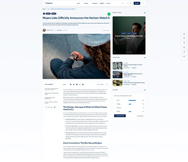 Pilihan theme WordPress SaeTheme