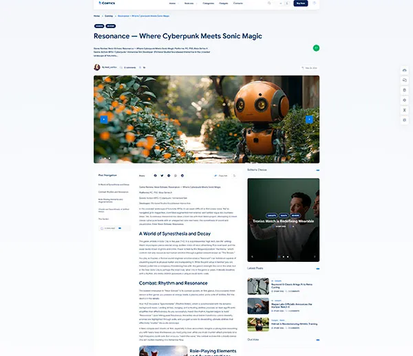 Pilihan theme WordPress SaeTheme