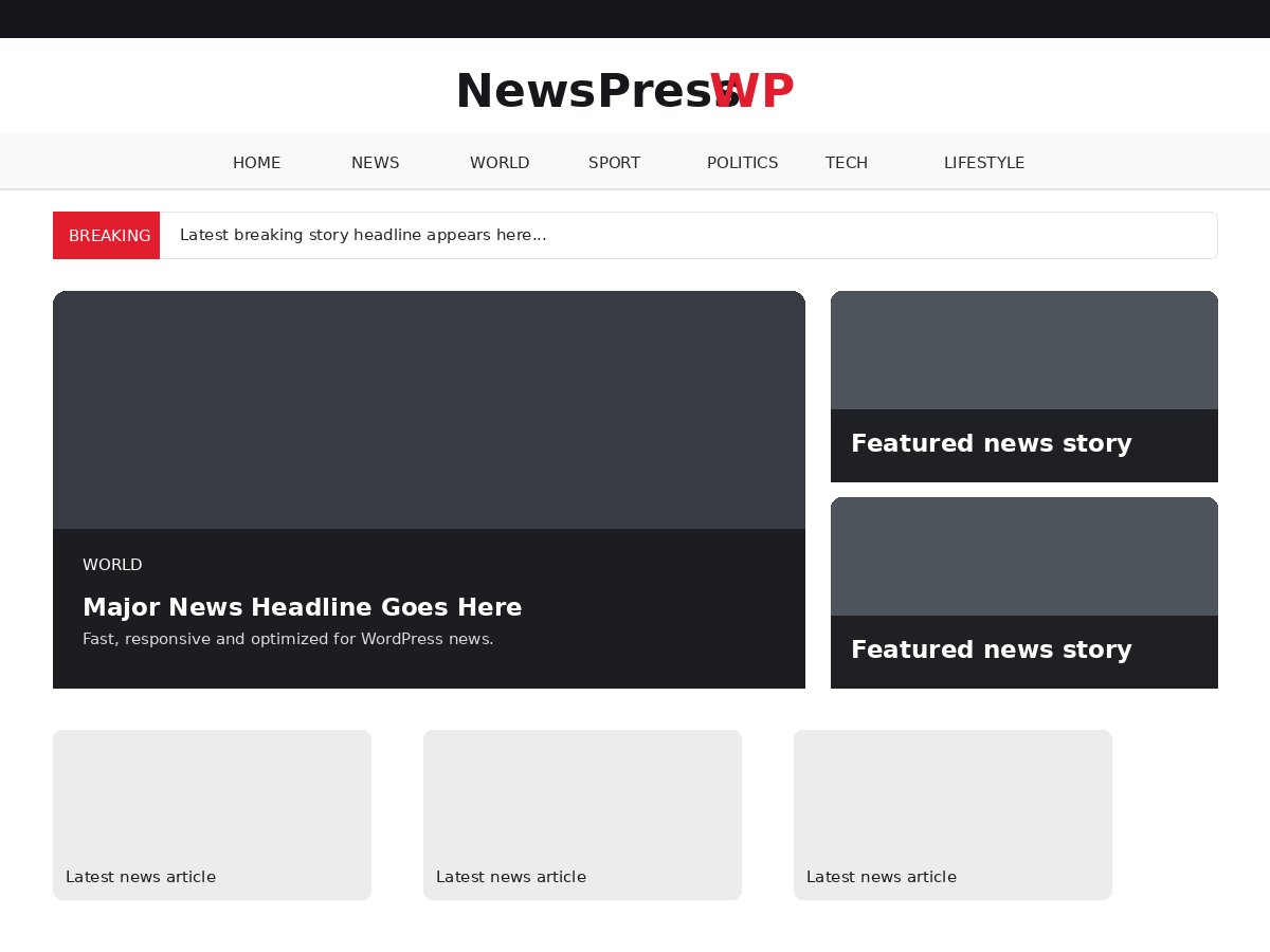 Preview tampilan SAEPRESS