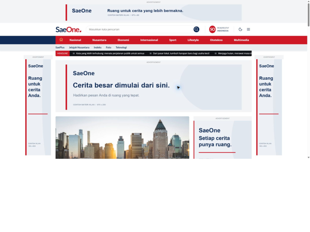 SaeOne — Editorial WordPress News Theme